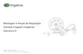 Montagem e Peças de Reposição Carretel Irrigador ...irrigabras1.tempsite.ws/Manuais/carreteld.pdf · Carretel Irrigador Irrigabras Estrutura D . ... 34 229070 Anel Fixador Tubo