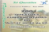 300 Questões Fundamentadas Da Administração Pública Arts. 37 …odiferencialconcursos.com.br/images/pdf/constitucional... · 2020. 1. 25. · 300 Questões Fundamentadas Da Administração