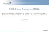 EBIS Charge Breeder for CARIBU...Sergey Kondrashev, EBIS Charge Breeder for CARIBU, High Mass RIB Workshop, June 22, 2012 13 Experimental Set-up Experimental set-up: 1 – EBIS e-gun,
