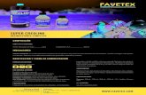 SUPER CREOLINA - Favetex · 2016. 8. 22. · SUPER CREOLINA es un desinfectante completo de uso general. Muy efectivo en la desinfección de establos, corrales, bodegas, transportes