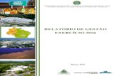 RELATÓRIO DE GESTÃO EXERCÍCIO 2016 · PIM – Polo Industrial de Manaus; PLI – Pedido de Licença de Importação; ... Atividades da CGPAG em 2016 ..... 23 Quadro 5. Principais