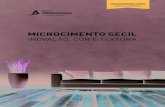 MICROCIMENTO SECIL MANUAL TÉCNICOsecilpro.com/upload/documents/5703b4272ad2e.pdf · 10 | MICROCIMENTO SECIL - MANUAL TÉCNICO MICROCIMENTO SECIL - MANUAL TÉCNICO | 11 5 CORES E
