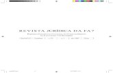 REVISTA JURÍDICA DA FA7 - UNI7 | Fortaleza · 2019. 11. 6. · RevJurFA7, Fortaleza, v. IV, n. 1, p. 11-28, abr. 20075 José Menescal de Andrade Jr. / Felipe dos Reis Barroso REVISTA
