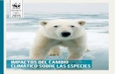 IMPACTOS DEL CAMBIO CLIMÁTICO SOBRE LAS ESPECIES › downloads › ...La conclusión alcanzada luego de la última publicación del Informe Planeta Vivo de WWF (2014) es inevitable: