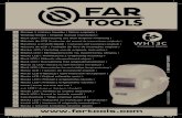Far Tools - WH13C · 2020. 3. 19. · Professional Machine WH13C 150503-3-Manual-G.indd 1 19/03/2020 13:29. 01 02 3 1 110 mm 90 mm 2 102 mm 46 mm 2 102 mm 46 mm 2 102 mm ... Amp 6
