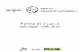 Política de Águas e Educação Ambientalava.icmbio.gov.br/pluginfile.php/108/mod_data/content... · 2017. 9. 8. · do Centro de Saberes e Cuidados Socioambientais da Bacia do Prata.