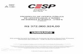 www autorização da Pefran cesp companhia energetica de … · O Estado de São Paulo consumiu 92.673 GWh, ou cerca de 32% da produção de eletricidade do país em 1999. A CESP
