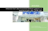 Material demonstrativo para o concurso do TCE-RJ · 2020. 7. 25. · Artigos 12 a 18 do Regimento Interno Comentado e Desenhado do TCE-RJ Art. 12 - Integrarão a prestação ou tomada