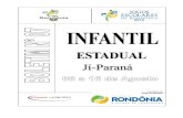 Jí-Paraná, 14/08/2013 - SEDUC · 2013. 8. 15. · FEMININO MASCULINO O.E. 2012 75 metros rasos 00’10”55 00’09”41 250 metros rasos 00’38”30 00’33”83 1000 metros rasos