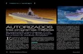 Navantia - Ministerio Defensa · 2019. 1. 10. · Navantia AUTORIZADOS tres programas militares Se construirán cinco fragatas F-110, 348 blindados 8x8 y se modernizarán los aviones