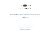 Plano de Prevenção e Protocolo de Atuação COVID 19 · 2020. 10. 22. · 3 1. Introdução O Plano de Prevenção e Protocolo de Atuação da Universidade de Coimbra (UC), face