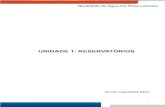 UNIDADE 1: RESERVATÓRIOSLISTA DE TABELAS Tabela 1 - Tipos de reservatórios: vantagens, desvantagens e caso de aplicação ... 1.3. Aproveitamento Hidrelétrico ... geração de energia