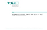 Migración suite BMC Remedy ITSM€¦ · EJIE desea modernizar su plataforma de gestión de Procesos TI la suite BMC Remedy ITSM a una versión que permita avanzar en la mejora de