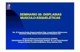 SEMINARIO 59: DISPLASIAS MUSCULO-ESQUELÉTICAS · 2011. 5. 10. · Centro de Referencia Perinatal Oriente (CERPO) Departamento de Obstetricia y Ginecología, Hospital “Dr. Luís