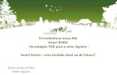 III Conferência Inova-RIA Smart RURIS - Tecnologias TICE para o … · 2015. 11. 9. · Smart RURIS - Tecnologias TICE para o setor Agrário - ... Crescimento das exportações 41%