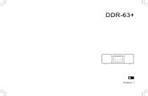 DDR-63+ - Sangean · 2014. 10. 29. · 213 Pod es una marca de Apple Inc., registrada en EE. UU. y en otros países. "Made for iPod" significa que un accesorio eléctrico fue diseñado