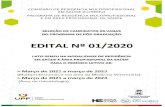 RESIDÊNCIA MULTIPROFISSIONAL E PROFISSIONAL EM SAÚDE DIVISÃO DE … · 2020. 10. 1. · profissional de Odontologia; 1.1.6. Residência Integrada em Medicina Veterinária. ...