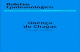Doença de Chagas - Ministério da Saúde...Tabela 2 Projeções das estimativas de prevalência de infecção por Trypanosoma cruzi e da doença de Chagas na fase crônica indeterminada,
