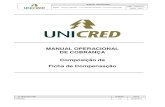 MANUAL OPERACIONAL DE COBRANÇA Composição da Ficha de …cybersulinformatica.com.br/download/Bancos/UniCredi... · 2019. 6. 12. · Página MANUAL OPERACIONAL Título: Cobrança