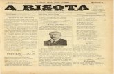 Anno 1 4. RISOTA - Hemeroteca Digitalhemerotecadigital.cm-lisboa.pt/Periodicos/ARisota/1908/N... · 2016. 6. 30. · Anno 1 Lisboa, 26 de abril de 1908 Numero 9 4. RISOTA IDJllfüTR