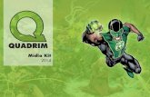 QUADRIMA Quadrim é um site de conteúdo nerd criado em 2001 por membros de uma lista de discussão sobre quadrinhos. Ao longo do tempo o layout e conteúdo da Quadrim variaram mas
