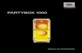 PARTYBOX 1000 - HarmanAudio › on › demandware.static › - › Sites... · 3.2 pad de efeitos dj 6 3.3 painel traseiro 7 4. posicionamento7 5. liga 8 6. modo de usar a partybox