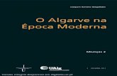 Joaquim Romero Magalhães O Algarve na época moderna …...as Comemorações dos Descobrimentos Portugueses (1999-2002); e director da revista Oceanos (1999-2001). Membro da Comissão