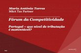 Maria Antónia Torres M&A Tax Partneraese.com.pt/files/oe2017/MariaAntoniaTorres.pdf · 2017. 11. 24. · Maria Antónia Torres M&A Tax Partner . PwC Ponto de partida O Estado que