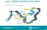 Mapa Esquematico de Belo Monte...é o fluxo de água que passa pela usina de Belo Monte e é igual a que passa pelas turbinas das Unidades Geradoras. Página 1/3 Mapa Esquematico de