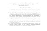 Bloqueios Atmosféricos - · PDF file 2014. 11. 10. · Universidade de São Paulo – USP Instituto de Astronomia, Geofísica e Ciências Atmosféricas – IAG Departamento de Ciências