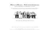 Recolhas Alentejanas print score - Full Score Alentejanas_Demo... · 2017. 1. 4. · Recolhas Alentejanas Para Banda ou Banda e Coro Esta é uma cópia autorizada para a Banda de