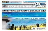 Semanário Oficial da Prefeitura de ITAPETININGA · 2017. 6. 5. · De acordo com o Decreto n° 1.296, de 16 de Outubro de 2014, a partir do mês de Outubro, fica ... vés da Secretaria