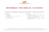 NORMA TÉCNICA 14/2020...Anexo II (Carga de incêndio específica por CNAE fiscal) da Resolução n. 3.518, de 12 de abril de 2004, da Secretaria de Estado da Fazenda de Minas Gerais,