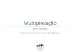 Multiplexação - Universidade Federal Fluminensedianne/multiplex/Aula_9.pdfSistemas PCM de 1ª Ordem •PCM24 Usado no Japão e nos EUA •PCM30 Usado na Europa, América do Sul e