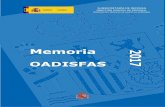as Memoria ADIS 2017 OADISFASame1.org.es › wp-content › uploads › 2018 › 03 › 16164-Memoria-oadisfas-2017.pdfInforme anual 2017 5 ADIS as 1. INTRODUCCIÓN La Oficina de Atención