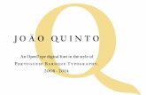 João Quinto, uma fonte barroca em Portugaltipografos.net/fonts/joao-quinto.pdf · 2019. 8. 23. · da Junta do Commercio», fundada em 173 por Jean de Villeneuve. Este francês viera