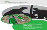 TrackMaster OH-C Brochure - Wellbore Integrity...A geometria da janela aberta O tamanho e a forma da seção do poço formada pela calha defletora, janela aberta e formação A trajetória