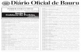 DIRIO OIIA DE BAURU 1 Diário Oficial de Bauru · partir da data desta publicacao, o prazo de 15 dias para oferecimento de recurso, nos termos do art 44 da lei 10 177/98. Obs: O recurso