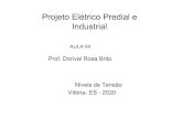 Projeto Elétrico Predial e Industrialdrb-m.org/pepp/aula_04_Niveis_Tensao.pdfprescritas pela ABNT NBR-5410/90: instalações elétricas de baixa tensão NBR-5419/93: proteção de