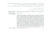 VARIABILIDADE NA PROFUNDIDADE CLÍNICA DE SONDAGEM UTILIZANDO SONDA CONVENCIONAL E DE PRESSÃO CONTROLADA · 2009. 11. 18. · ROCHA, E. F. et al. Variabilidade na profundidade clínica