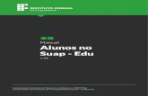 Manual Alunos no Suap - Edu...Este manual tem por objetivo orientar o acesso dos alunos às funcionalidades do novo sistema de gestão acadêmica em implantação no IFSul, o Suap