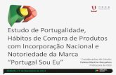 Estudo de Portugalidade, Hábitos de Compra de Produtos com ... sobre Portugalidad… · Interior Norte e Centro, 14.4% do Centro Litoral, 29% da Grande Lisboa e 15.7% do Sul e Ilhas.