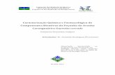 Caracterização Química e Farmacológica de Componentes … · 2017. 11. 22. · Caracterização Química e Farmacológica de Componentes Bioativos da Peçonha da Aranha Caranguejeira