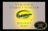 VIAGEM & CURSO MASTER - The Great American Cake...• Curso Master da Wilton (10 dias de curso) • Transferes de e para o Curso Master da Wilton • Seguro básico de viagem ** Valor