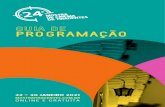 GUIA DE PROGRAMAÇÃO · 2021. 1. 22. · contemporâneo – a Mostra de Cinema de Tiradentes, que chega a sua 24ª edição de 22 a 30 de janeiro de 2021, em formato online, apresentando