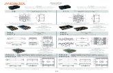 45-46-47 - Soquetes novo · 2019. 5. 31. · 7,5 12,7 9,7 4 5 pinos Montagem em circuito impresso 5 pins PCB mounting JXA1-CI Uso com relé / Suitable for relays: JXA1e/and JXE1 JXA1-CI-2Uso
