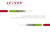 363rio IMTT 2010 draft.doc) - IMT Online · 2011. 10. 10. · ligeiros de superfície, mini-comboios, eléctricos e instalações por cabo para transporte de pessoas. A.2 – Summary