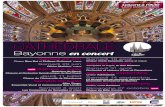 CATHÉDRALE - cdt64.media.tourinsoft.eu · Misa Tango, Ensemble Vocal et instrumental des Landes Samedi 3 août Les Trompettes de Versailles et orgue Samedi 10 août Chœur mixte