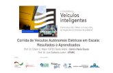 Corrida de Veículos Autônomos Elétricos em Escala ......2018 –Brasil Prof. Dr. Edson C. Kitani Corrida de Veículos Autônomos Elétricos em Escala: Resultados e Aprendizados