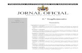 JORNAL OFICIAL - Madeira de 2010... · 2010. 12. 3. · T erça-feira, 30 de Novembro de 2010 I Série Número 114 REGIÃO AUTÓNOMA DA MADEIRA JORNAL OFICIAL 2.º Suplemento Sumário